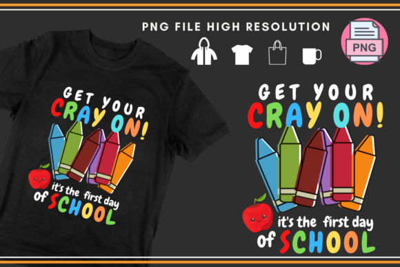 Get Your Cray on First Day Graphics & Print Templates