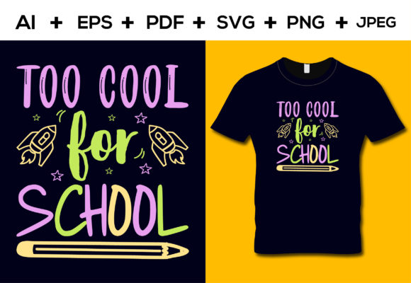 Graphics & T-Shirt Designs: Too Cool for School Review