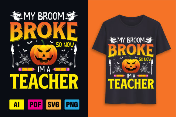 Halloween Teacher Graphics & T-Shirt Designs Review