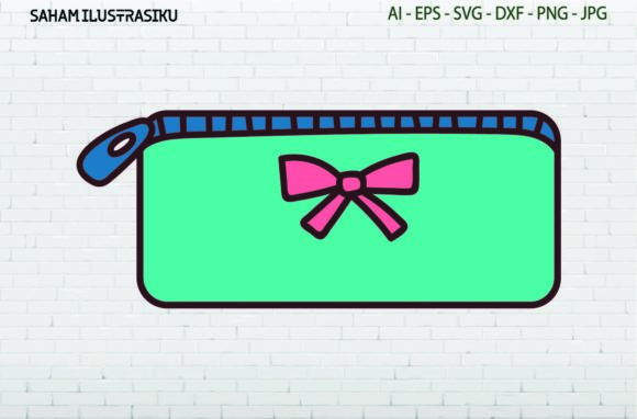 Pencil Case Graphics: School Illustrations Review