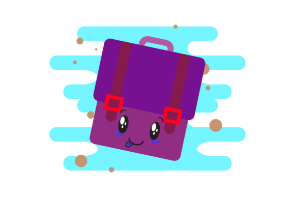 School Bag Cute Kawaii Clipart: A Designer’s Review