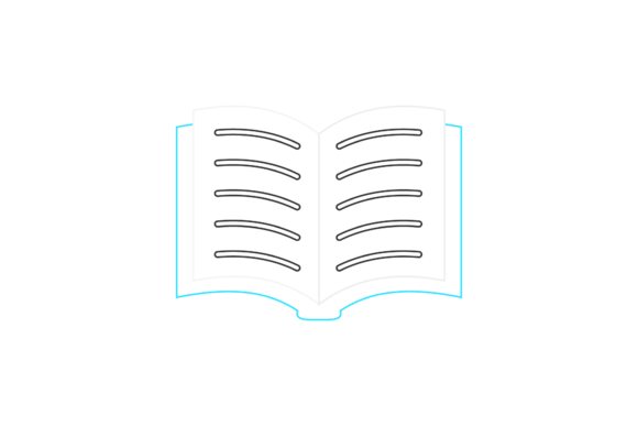 School Book Color Line Icon-33 Graphics and Icons
