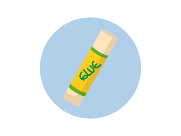 School Glue Stick Graphics & Illustrations