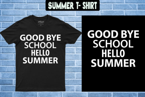 Summer Good Bye School Graphics & Print Templates
