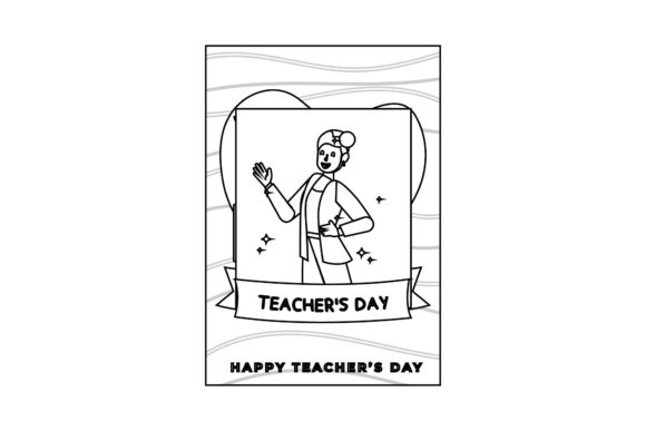 Teacher Frame Banner Outline Graphics & Icons Review
