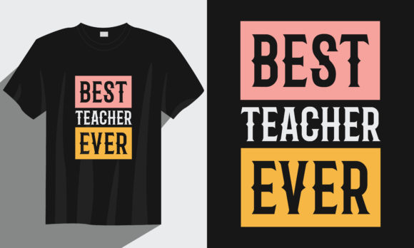 Teacher T Shirt Graphics & Print Templates